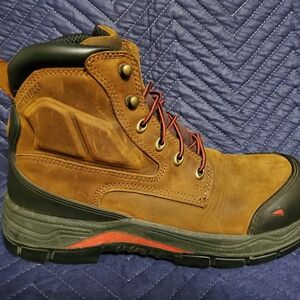 Red Wing Boots Lace Up with Safety Toe and Ankle Support